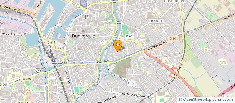 localisation de l'entreprise TOMISAM à DUNKERQUE