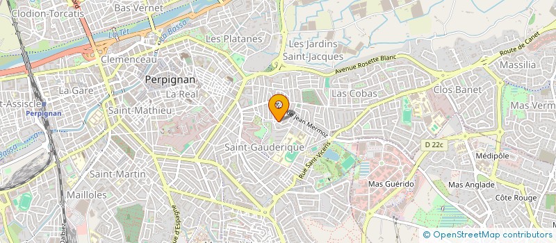 localisation de l'entreprise TOMISSI BRODERIE à PERPIGNAN