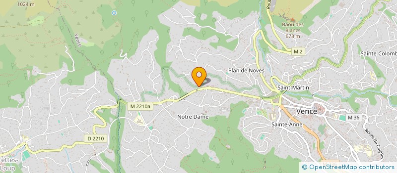 localisation de l'entreprise TOMITCHI TAXI à VENCE