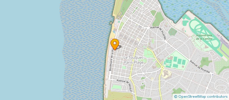 localisation de l'entreprise TOMJOVI  LE TOUQUET-PARIS-PLAGE