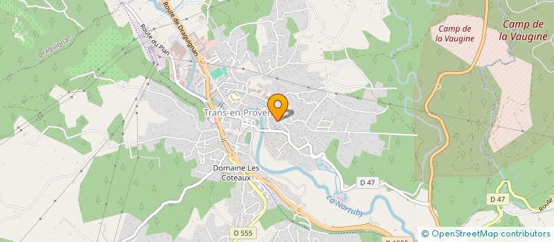localisation de l'entreprise TOMJU à TRANS-EN-PROVENCE
