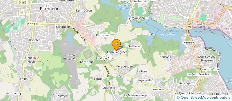 localisation de l'entreprise TOMKER à PLOEMEUR