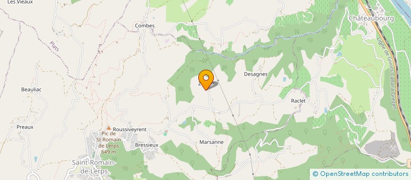 localisation de l'entreprise TOMKOL  SAINT-ROMAIN-DE-LERPS