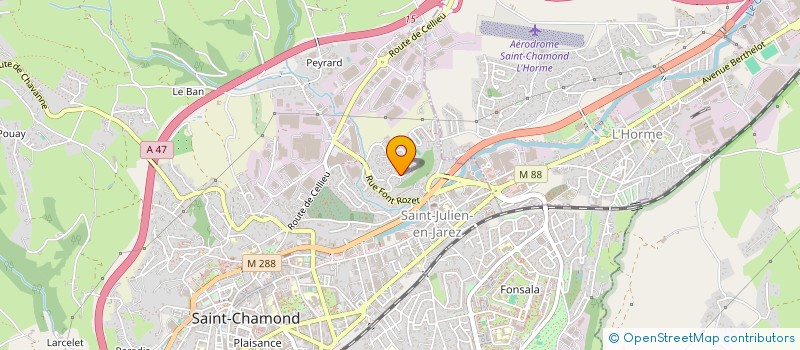 localisation de l'entreprise TOMLO INVEST  SAINT-CHAMOND