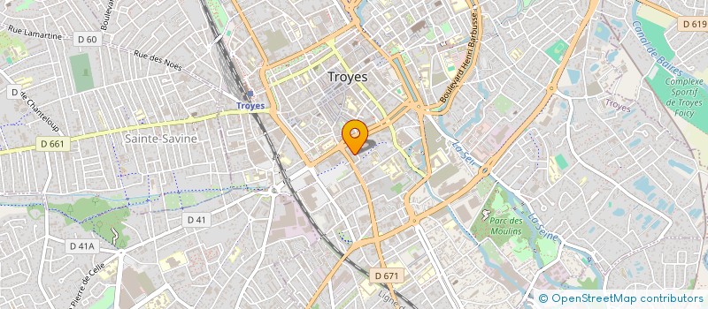 localisation de l'entreprise TOMLOB à TROYES