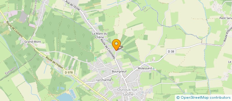 localisation de l'entreprise TOMLOU  OUROUX-SUR-SAONE