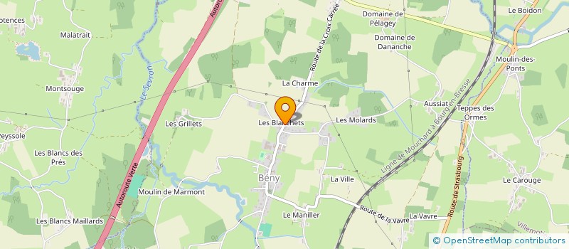 localisation de l'entreprise TOMM BALLS AND CO  BENY