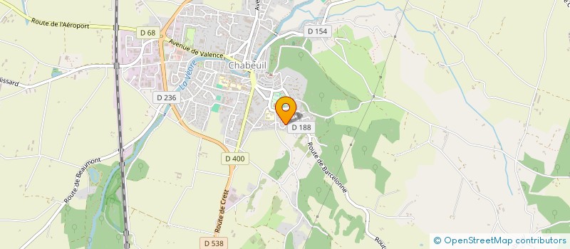 localisation de l'entreprise TOMMAX à CHABEUIL