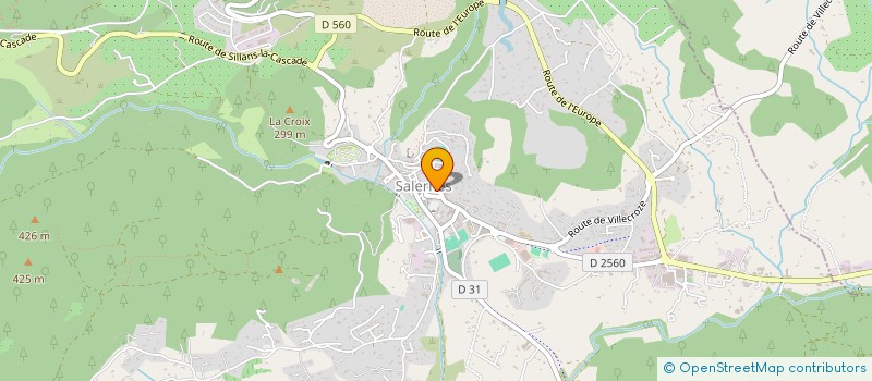 localisation de l'entreprise TOMME & DENIS S.A.S.  SALERNES