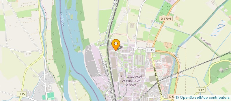 localisation de l'entreprise TOMMILAN ET JALINA à ARLES