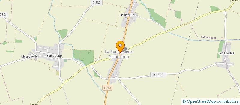 localisation de l'entreprise TOMMY à LA BOURDINIERE-SAINT-LOUP