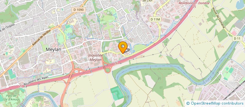 localisation de l'entreprise TOMMY RF à MEYLAN