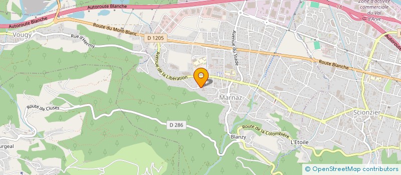 localisation de l'entreprise TOMNAT  MARNAZ