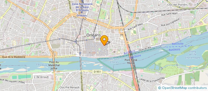 localisation de l'entreprise TOMO  ORLEANS