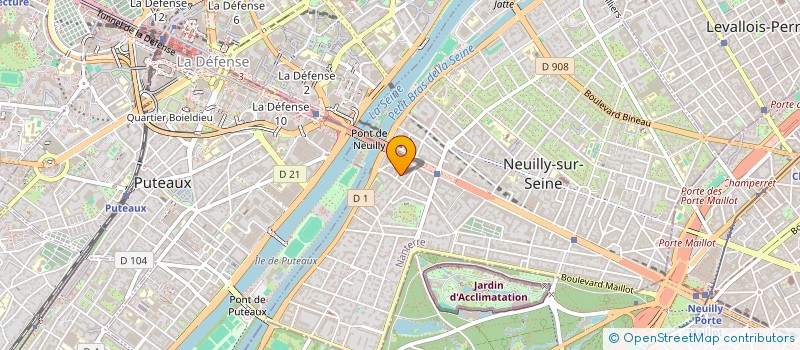 localisation de l'entreprise TOMOE CONSEIL à NEUILLY-SUR-SEINE