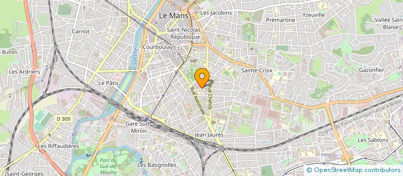 localisation de l'entreprise TOMOGRAPHIE EMISSION POSITIONS JUPITER  LE MANS