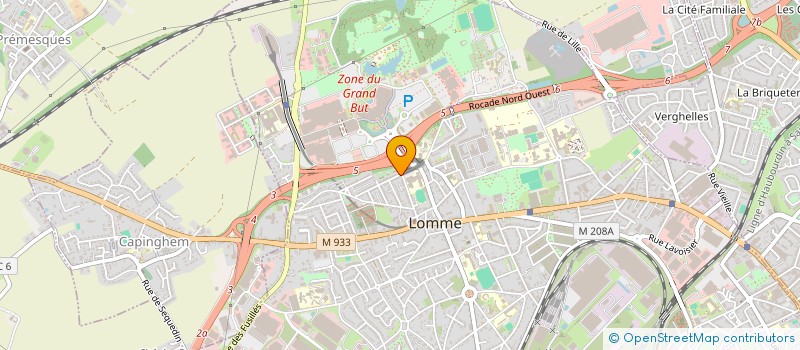 localisation de l'entreprise TOMOGROW à LILLE