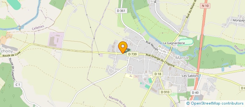 localisation de l'entreprise TOMOKI à MANSLE-LES-FONTAINES