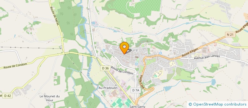 localisation de l'entreprise TOMORROW  ASTAFFORT