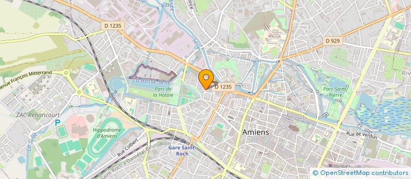 localisation de l'entreprise TOMPIOU  AMIENS