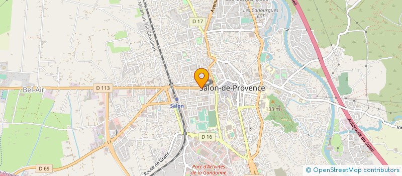 localisation de l'entreprise TOMRA SORTING à SALON-DE-PROVENCE