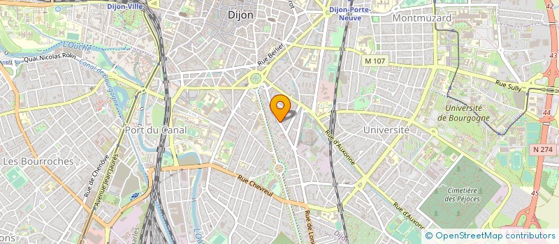 localisation de l'entreprise TOMREV à DIJON