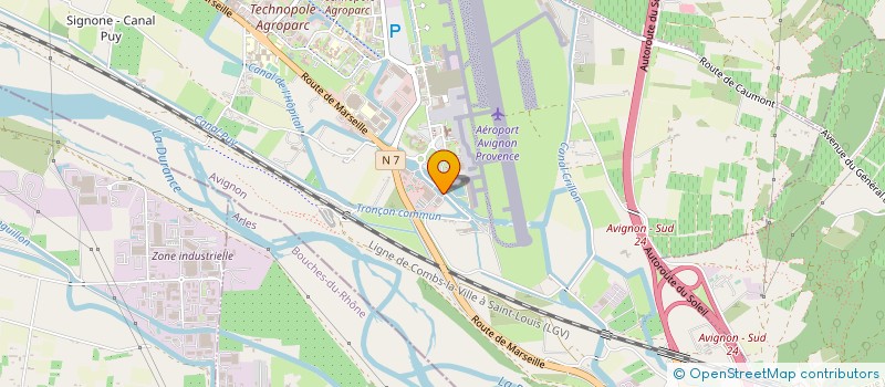 localisation de l'entreprise TOMTOM  AVIGNON