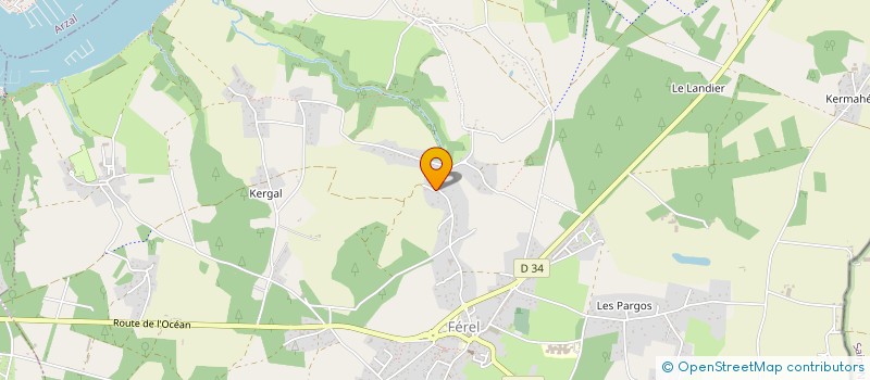 localisation de l'entreprise TOMUST  FEREL