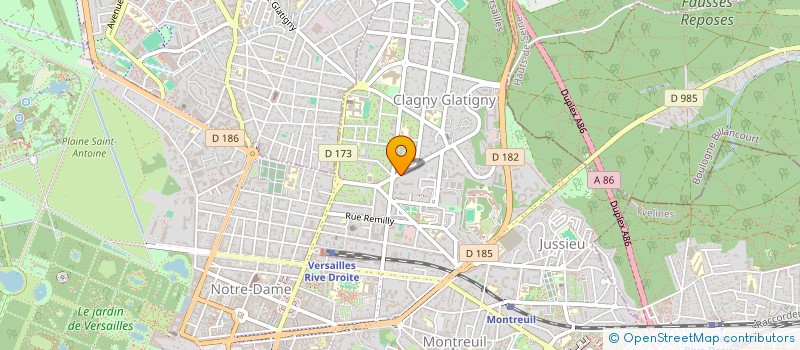 localisation de l'entreprise TOMWINTERLY à VERSAILLES