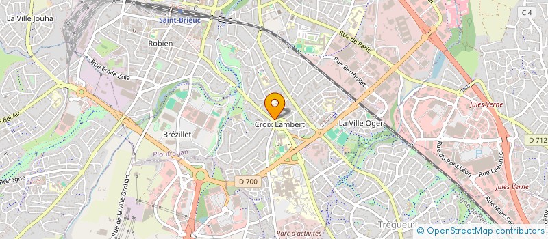 localisation de l'entreprise TOMY à SAINT-BRIEUC