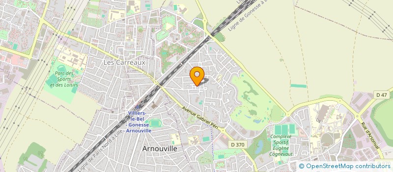 localisation de l'entreprise TOMY  GONESSE