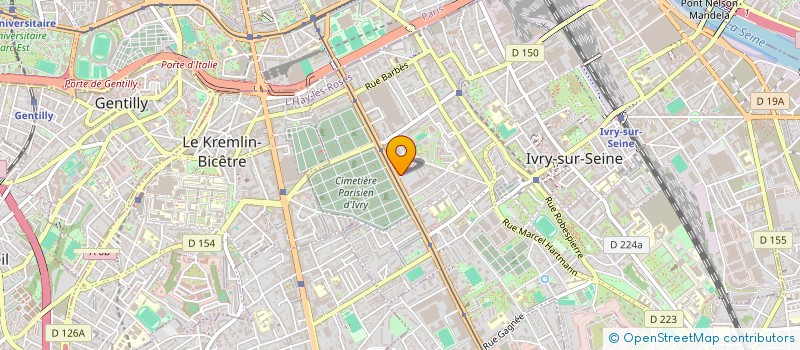 localisation de l'entreprise TOMYCIMMO à IVRY-SUR-SEINE