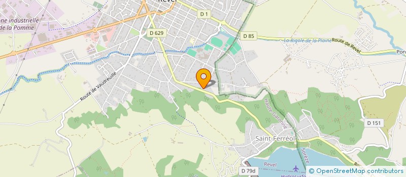 localisation de l'entreprise TOMYFRUITS  REVEL