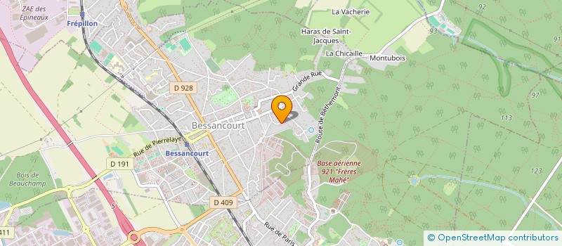 localisation de l'entreprise TOMYRIS INVESTISSEMENT  BESSANCOURT