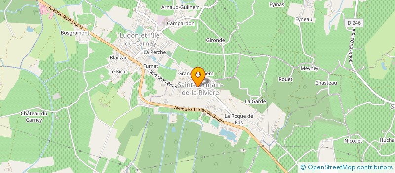 localisation de l'entreprise TON DIRECT à LUGON ET L ILE DU CARNEY