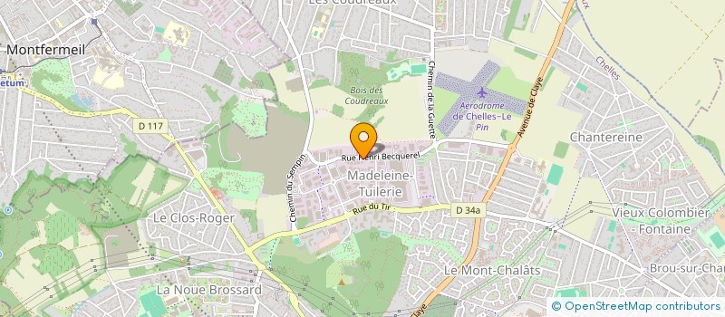 localisation de l'entreprise TON DIRECT à CHELLES