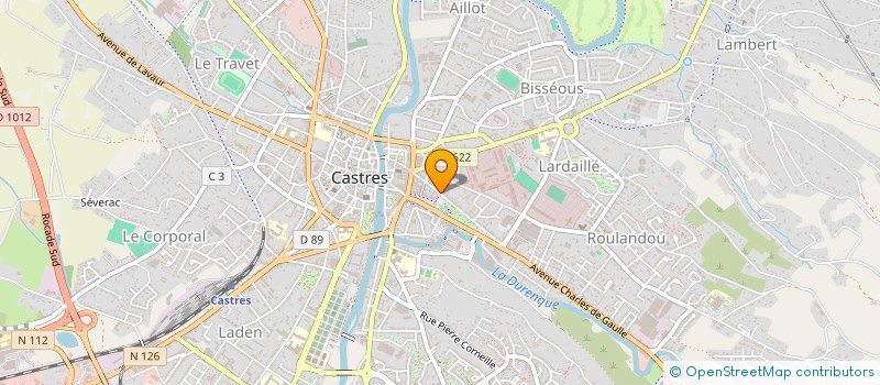 localisation de l'entreprise TON LOGIS à CASTRES