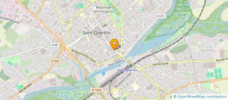 localisation de l'entreprise TON PETIT MONDE à SAINT-QUENTIN