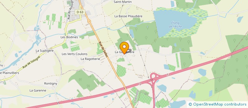 localisation de l'entreprise TON PROJET AUTOMOBILE  CHEMERY