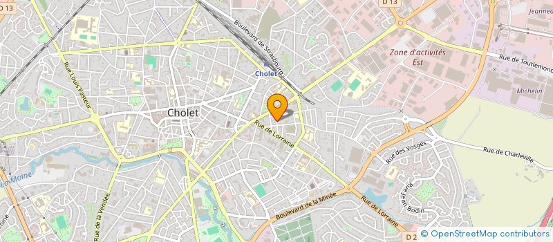localisation de l'entreprise TON SECRET EST LE MIEN à CHOLET