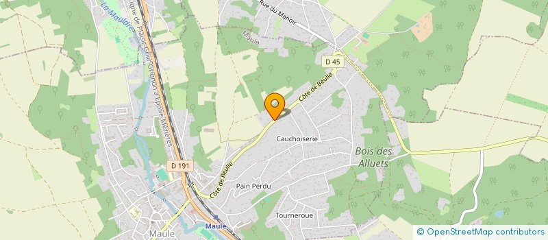 localisation de l'entreprise TONANAGIU  NERVILLE-LA-FORET