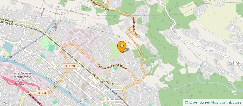 localisation de l'entreprise TONBUL PLAQUISTE  CLUSES