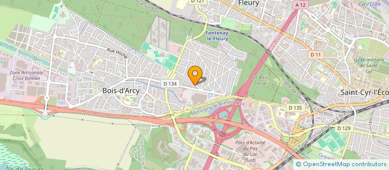 localisation de l'entreprise TONCZ  BOIS-D'ARCY