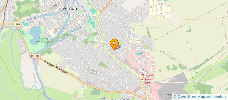 localisation de l'entreprise TONDA IT à VERDUN