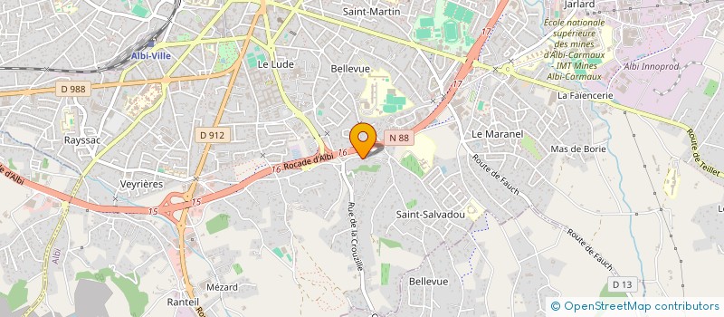 localisation de l'entreprise TONDEUSE FAUCHEUSE 81  ALBI