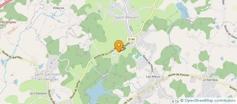 localisation de l'entreprise TONDICHTER  SAINT-MEXANT