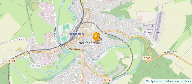 localisation de l'entreprise TONDON-HUTIN-PHILIS à NEUFCHATEAU