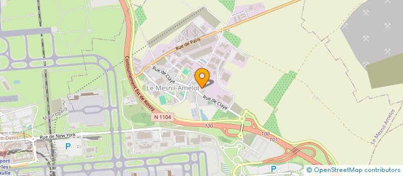 localisation de l'entreprise TONDOR à LE MESNIL-AMELOT