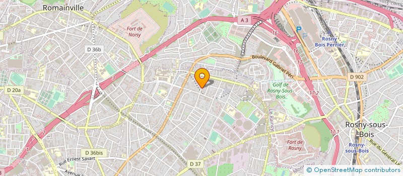 localisation de l'entreprise TONDU PERE ET FILS à MONTREUIL