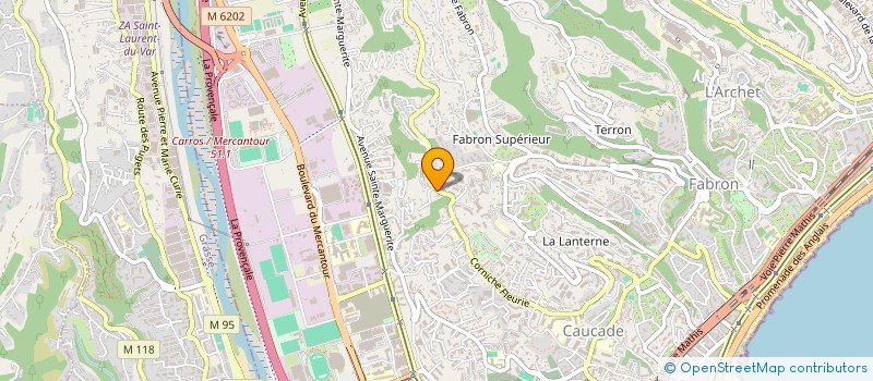 localisation de l'entreprise TONDUTI ONZE à NICE